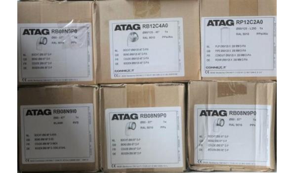 14 diverse koppelstukken ATAG